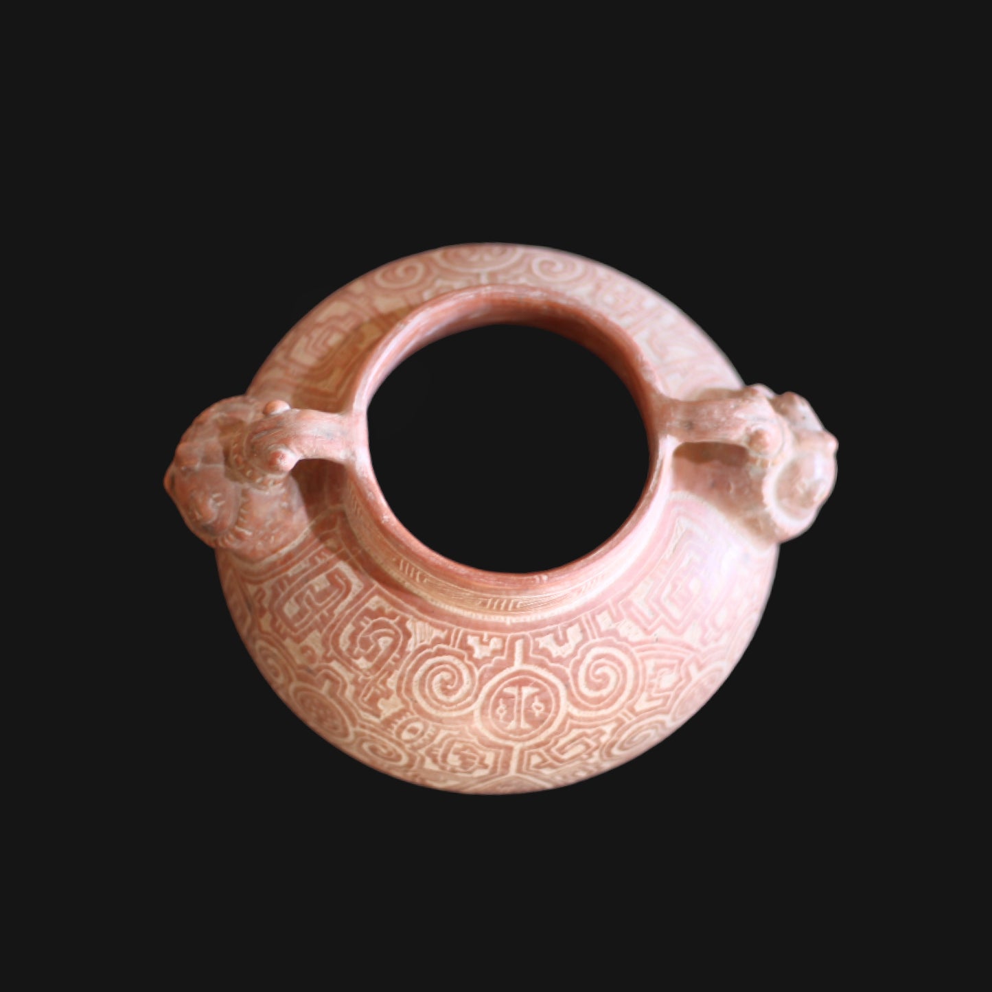 Pre-Columbian Igaçaba Ceramic: Antique Marajoara Style (new artwork)