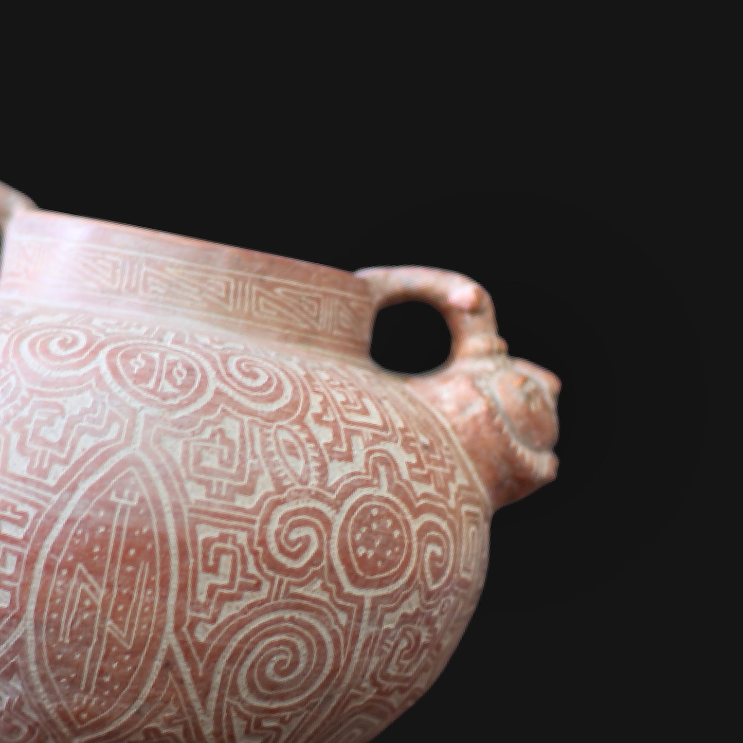 Pre-Columbian Igaçaba Ceramic: Antique Marajoara Style (new artwork)